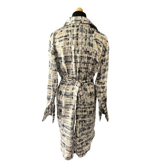 BANANA REPUBLIC NEW WITH TAGS SATIN MINI SHIRT DRESS MSRP$100 medium - Picture 4 of 8